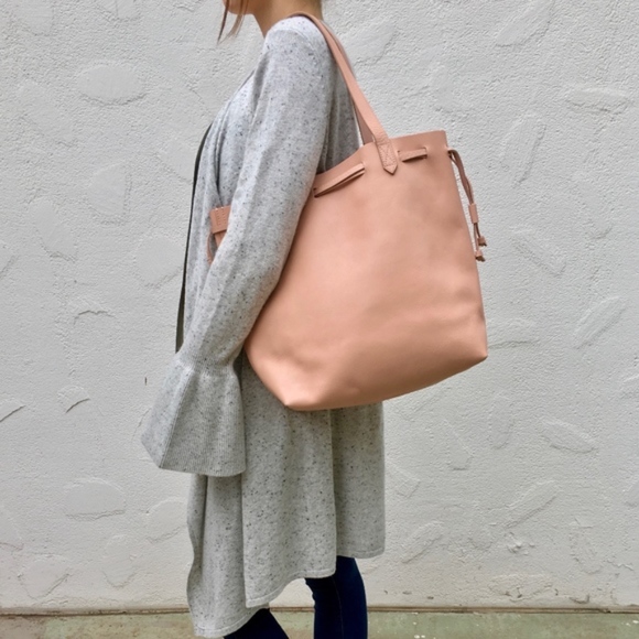 madewell medium drawstring transport tote